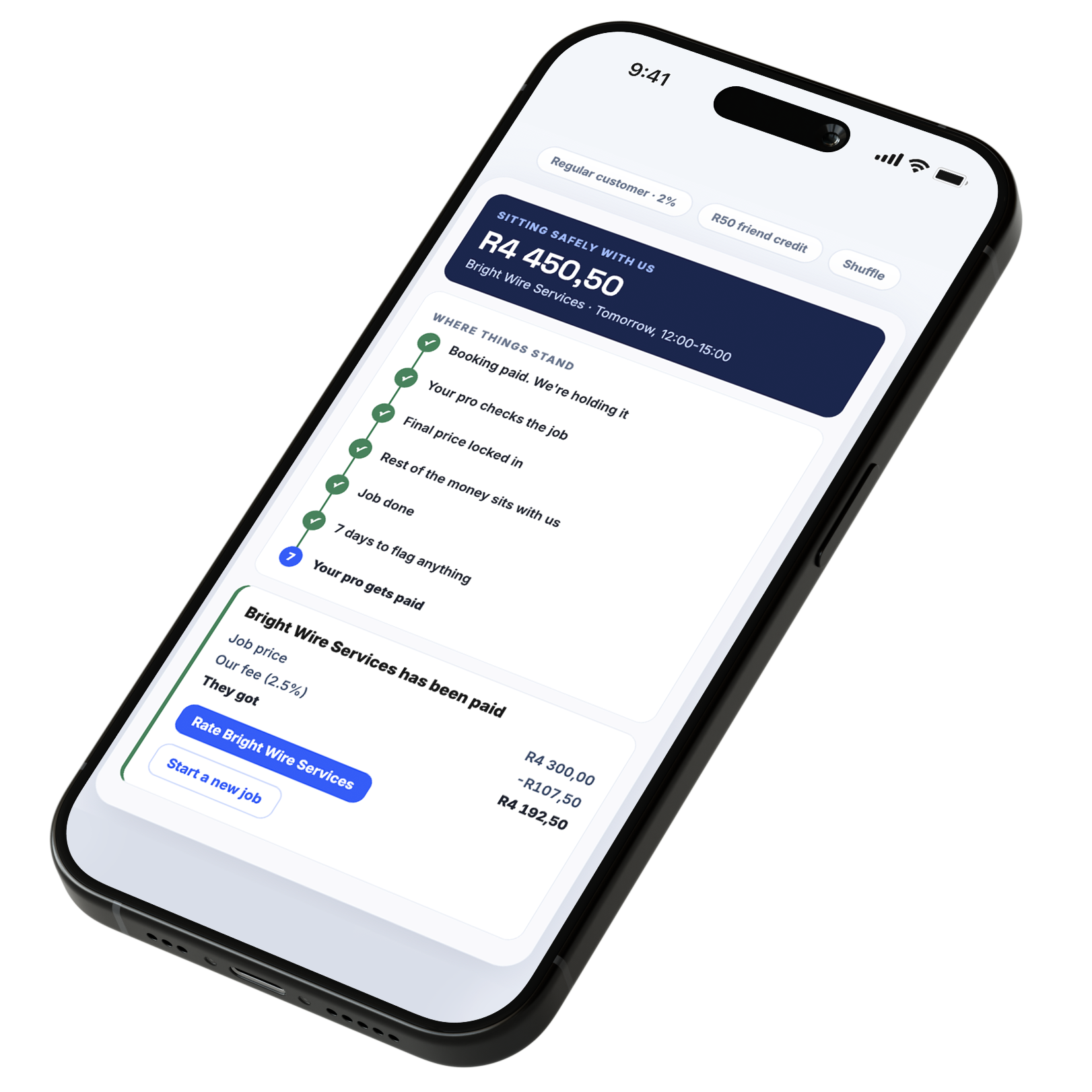 App mockup